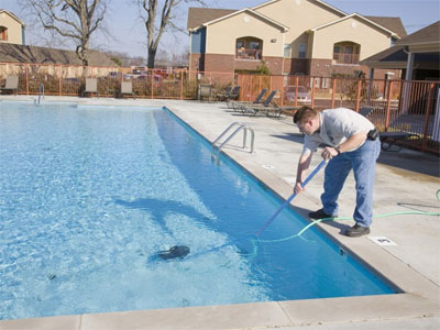 weekly pool maintenance